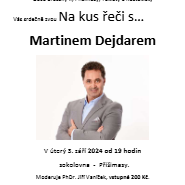 Na kus řeči ... Martin Dejdar